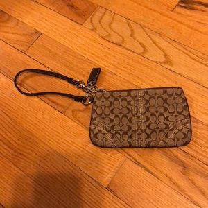 Coach wristlet